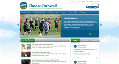 Desktop Screenshot of choosecornwall.ca